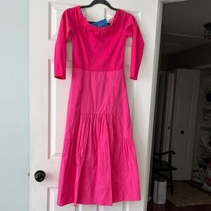 Tuckernuck Fuchsia Long Sleeve Dress